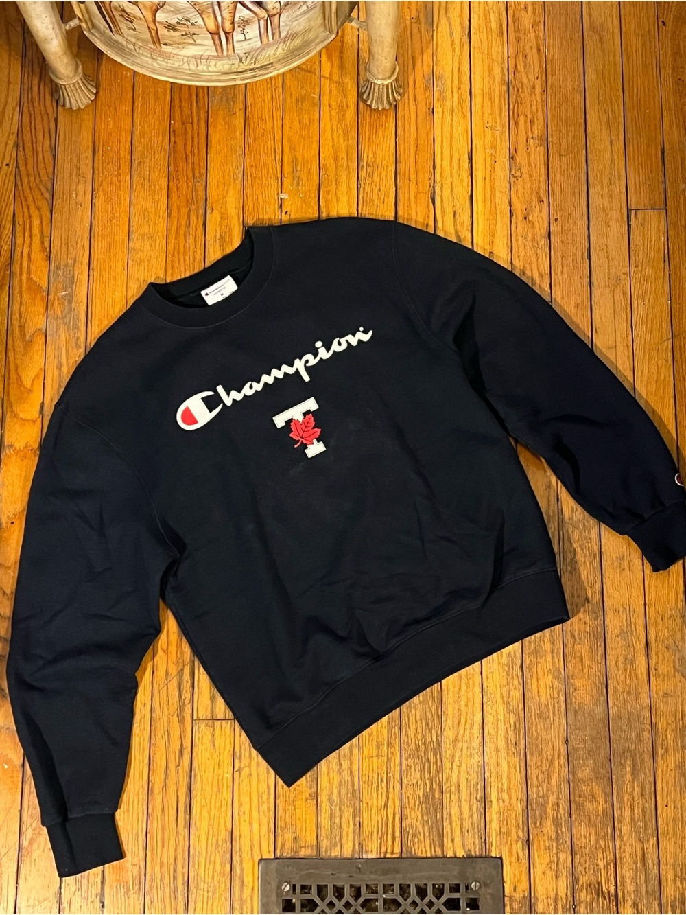 Champion University of Toronto Crewneck Navy M
